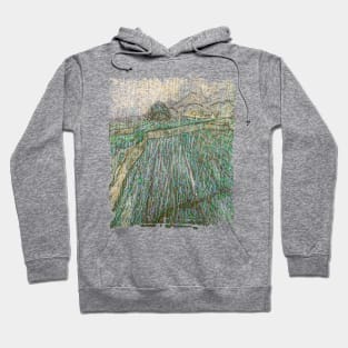 van gogh dutch rain Hoodie